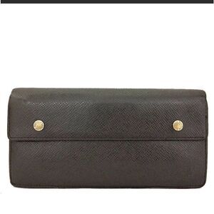 Louis Vuitton Taiga Porte feiulle Accordion Leather Bifold Long Wallet /1A5827